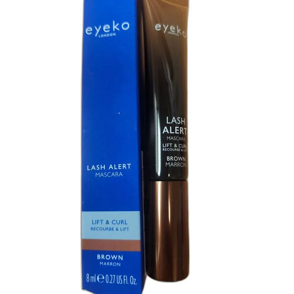 Eyeko Lash Alert Mascara Lift & Curl - Shade: Brown (New in Box)